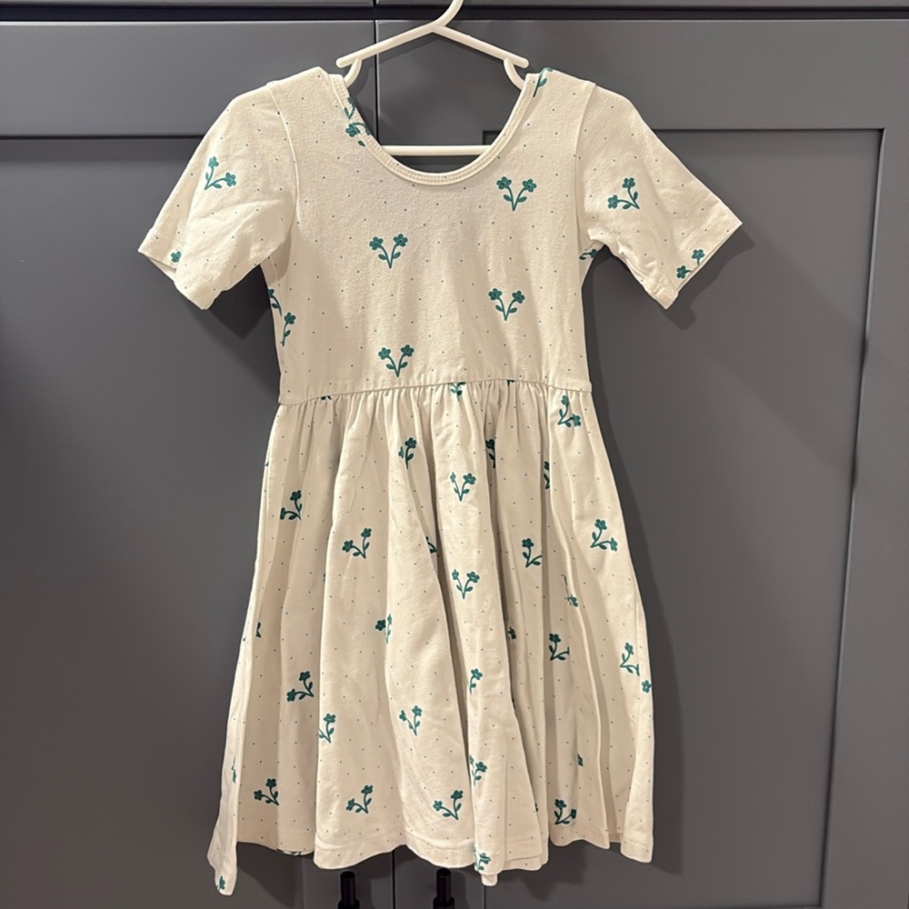 Alice & Ames Double Blossom Peter Pan Collar Dress